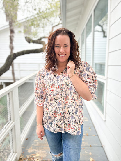 Malone Floral Blouse