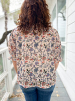 Malone Floral Blouse