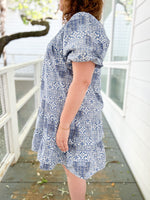 Beckville Blue Mini Dress