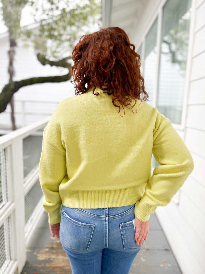 El Dorado Lime Sweater